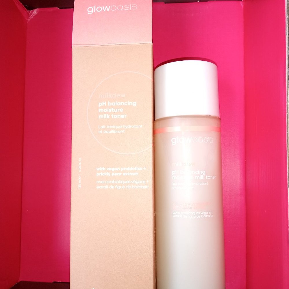GLOWOASIS Mildew PH balancing moisture milk toner